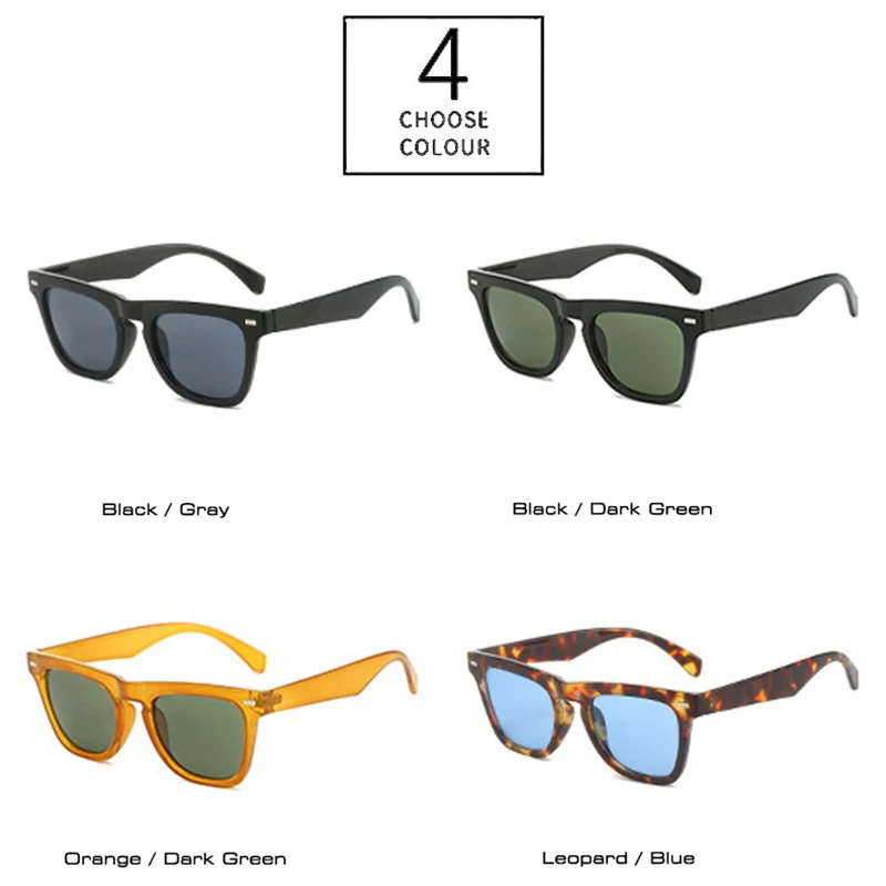 SO&EI New Cat Eye Women Rivets Sunglasses Fashion Brand Designer Dark Green Eyewear Shades UV400 Men Sun Glasses