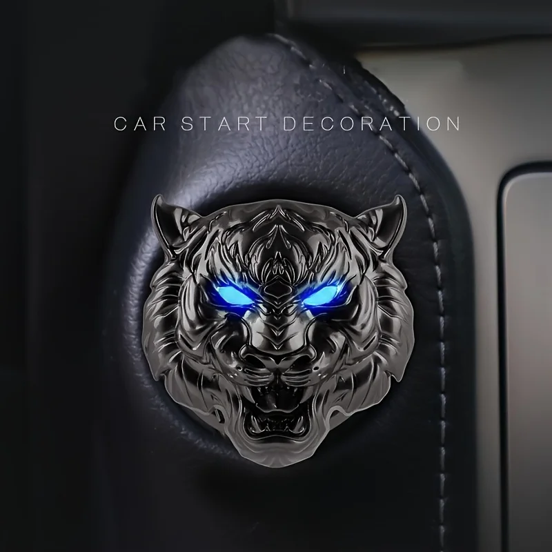 Car One-button Start Stop Car Ignition Button Cover Start Stop Button Decoration Ring Anti-ScratchPush Start Button Cover