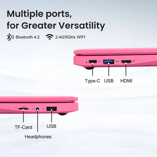 Mini Portable Notebook 10.1 Inch Windows 11 Laptop N4000 8GB RAM 256GB SSD Lightweight Ultrabook Budget Liquidation Computer 3 10.1-inch Mini Portable Notebook – Intel N4000, 8GB RAM, 256GB SSD, Windows 11 Lightweight Ultrabook – view 3