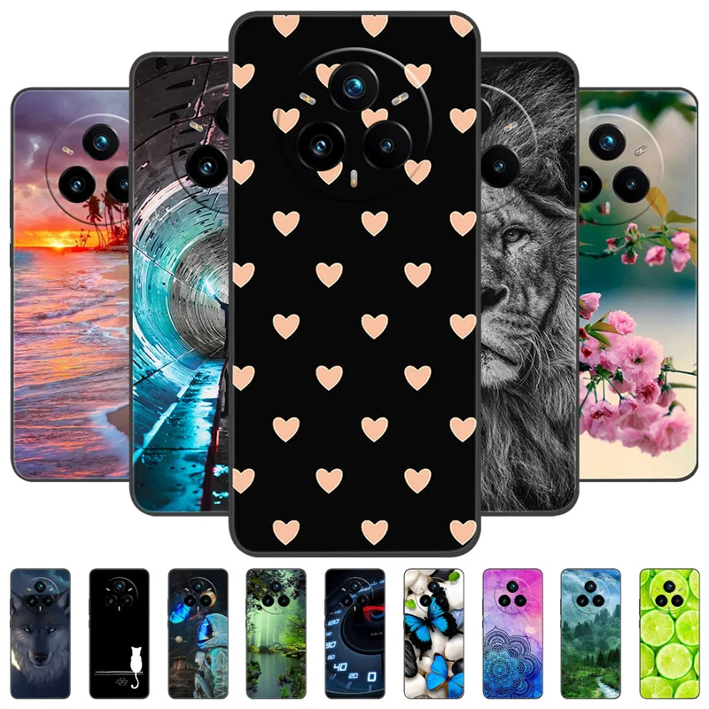 Coque pour Realme 14 Pro 5G 14 Pro+ Plus, protection de l'objectif, coque de téléphone en silicone souple TPU, coque, fundas, capa pour Realme 14 Pro