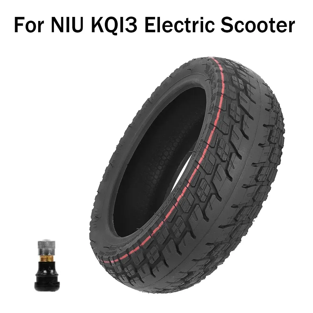 Tubeless Tire With Valve Kit For NIU KQI3 E-Scooter KickScooter 9.5x2.50 Rubber Off-Road Tyre Thickened Wear-resistant Tyres