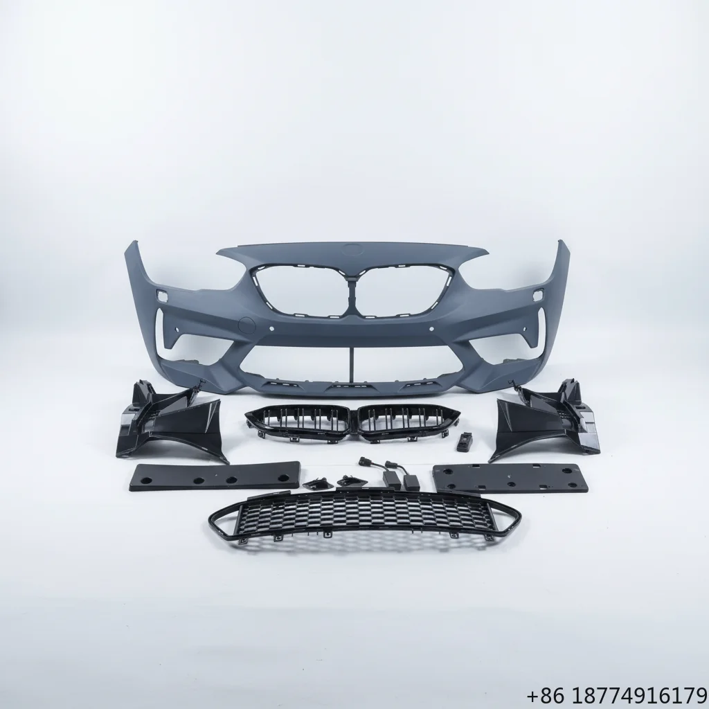 

For 1 Series F20 LCI to M2C Front Bumper With Grille 2015-2019