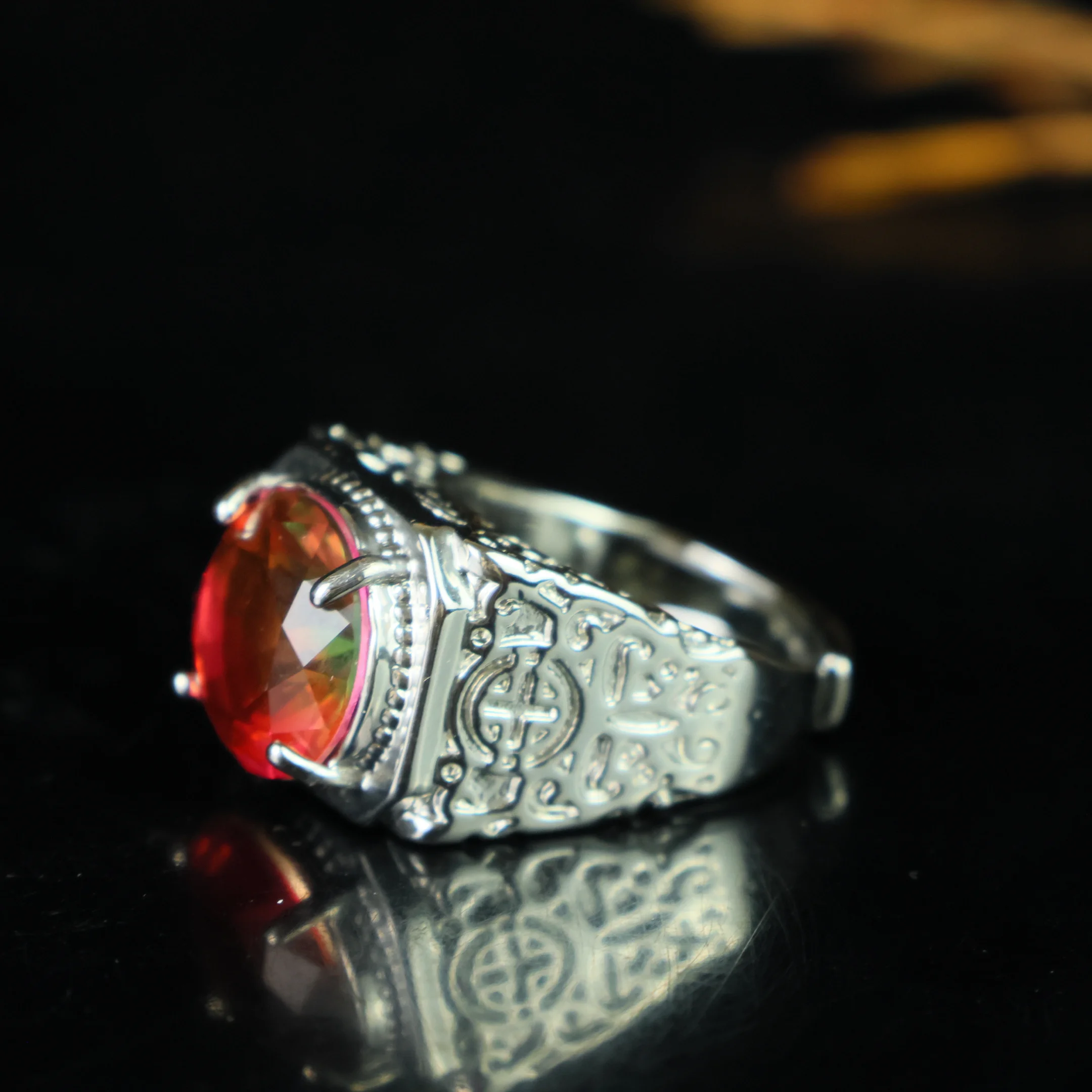 

Engagement 3.00 Carat Diamond Ring Cushion Cut IGI Lab Created 14k White Gold