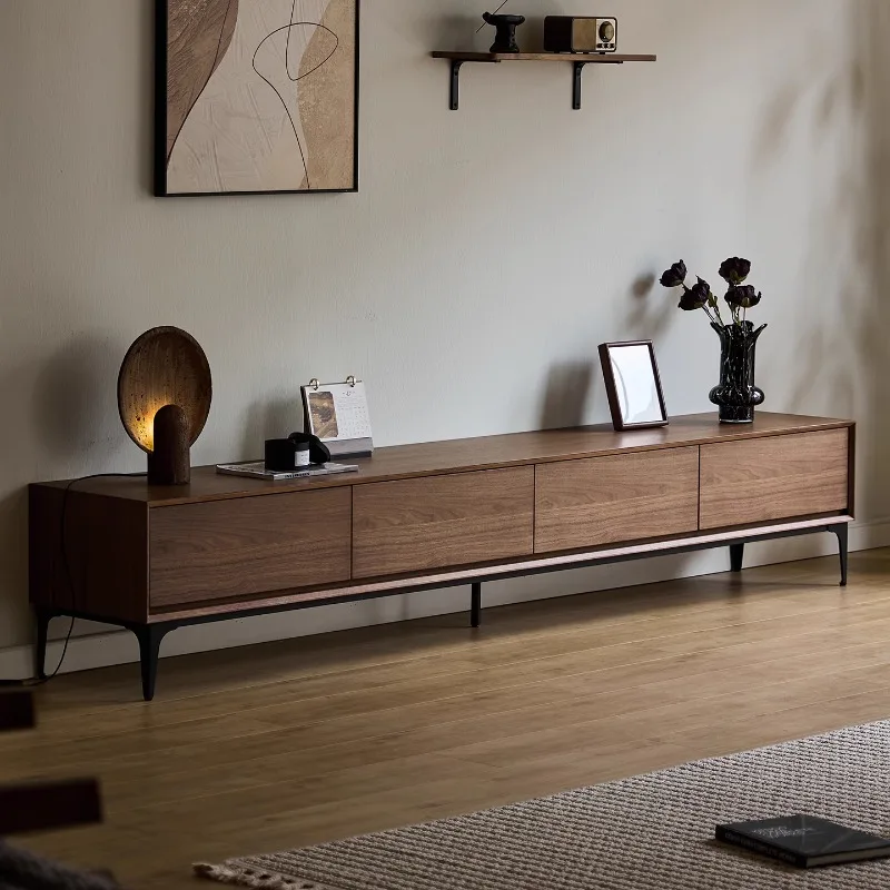 

Wood Mobile Tv Stands Living Room Luxury Display Mid Century Tv Table Organizer Storage Suporte Para Tv Chinese Style Furniture