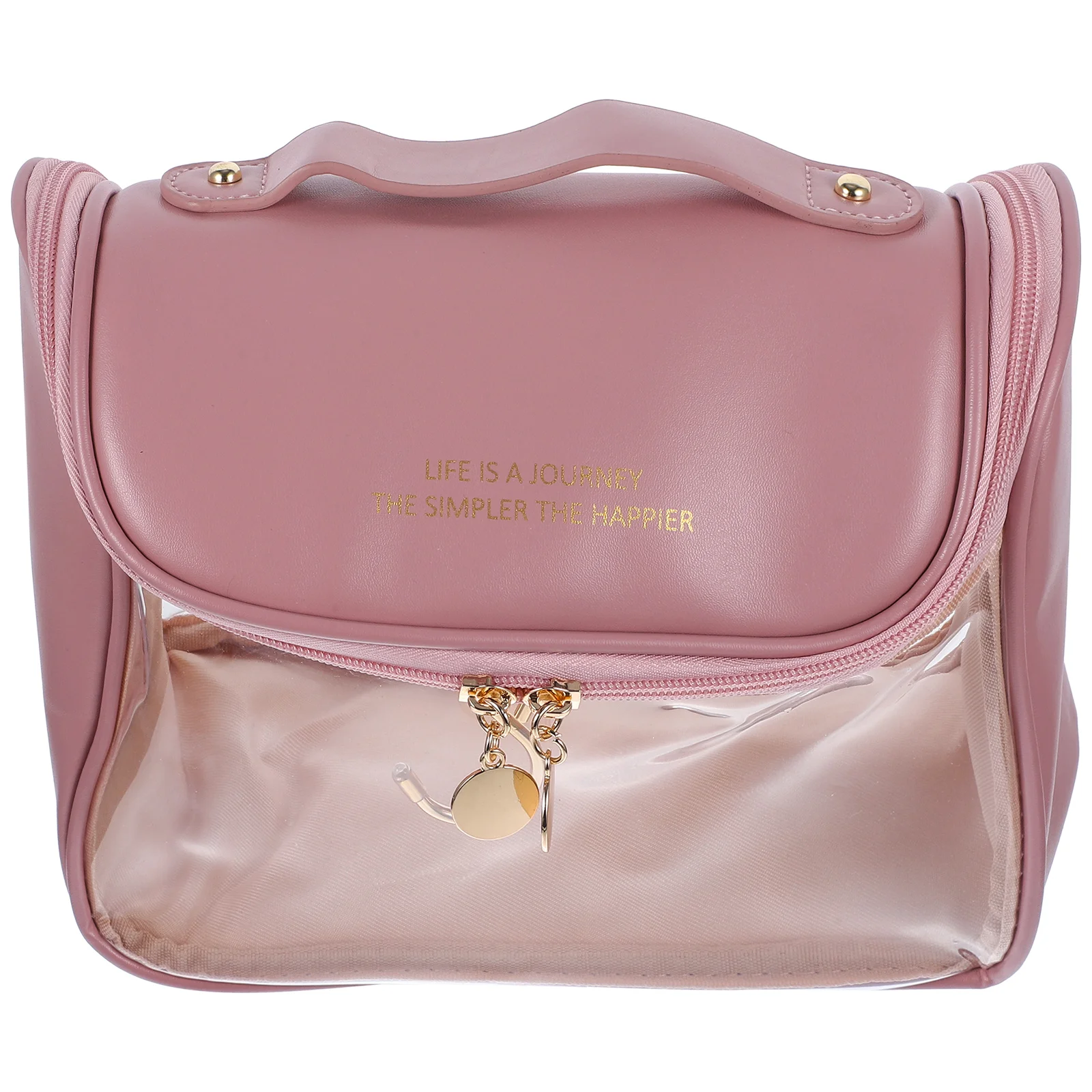 

Portable Large Capacity Travel Bag Clear Toiletries ganizer Pouch For Women PVC PU Nylon Lightweight Storage