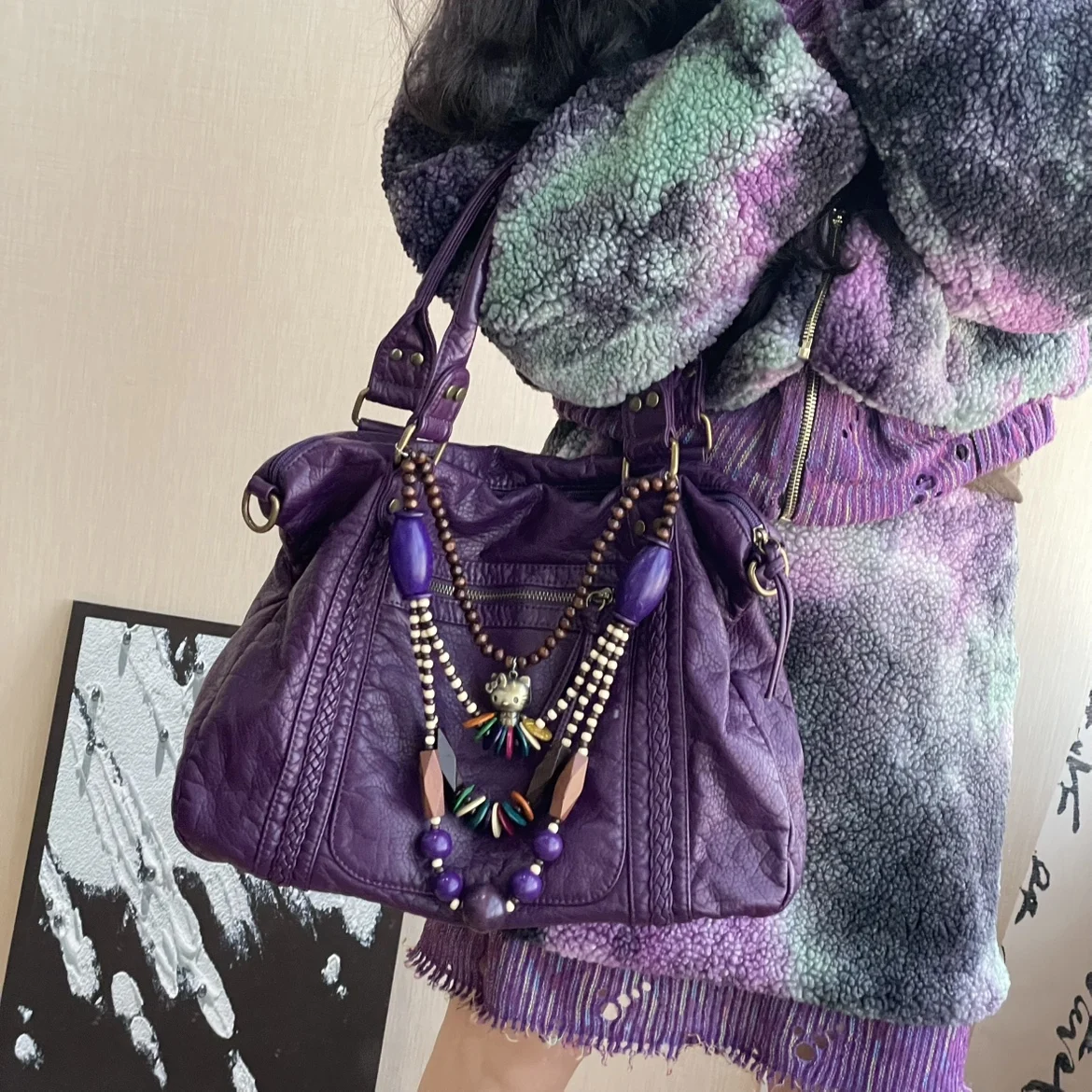 Original Niche Design Brand High Quality Motorcycle Bag Woven Tote Bag Women Retro Shoulder Crossbody Bag Сумка Женская Hot Sale