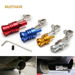 Whistle Universal Stainless Steel Car Turbo Sound Automatic Muffler Exhaust Pipe Blow-off Vale Professional Simulator Whistle