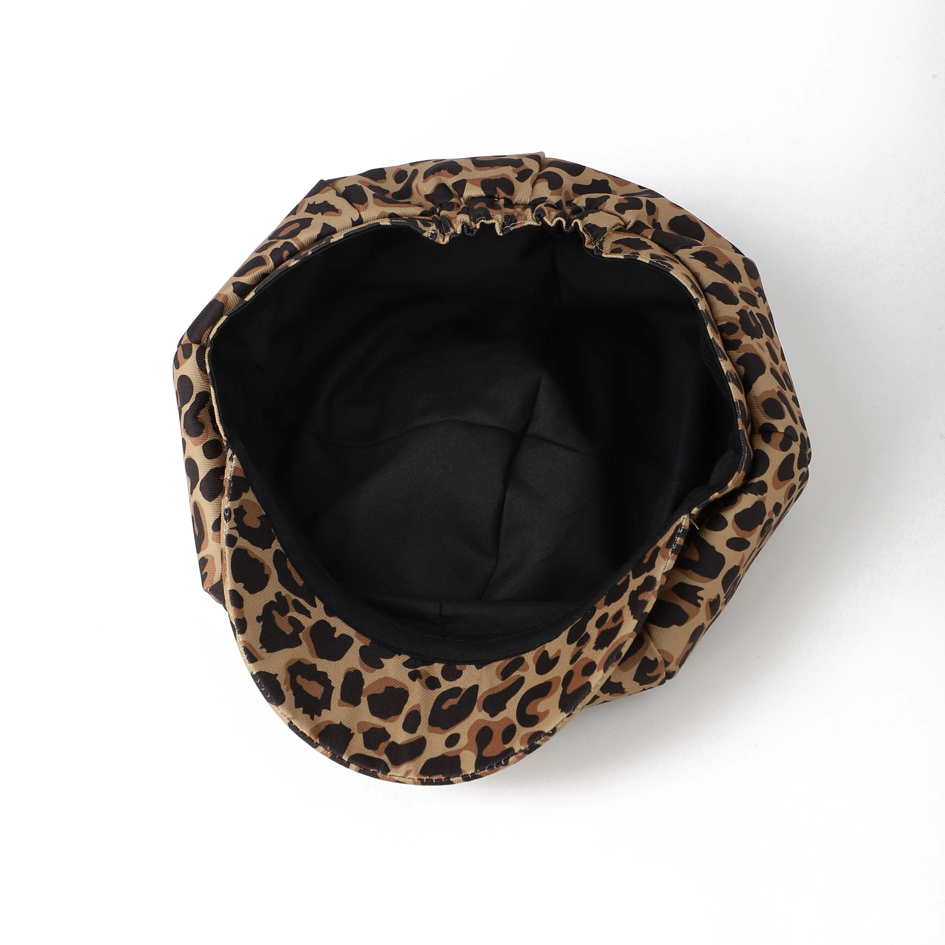 Leopard Zebra Print Newsboy Caps Women's Vintage Beret Hat Spring Summer Fashion Cosplay Retro Hip Hop Casual Painter Cap