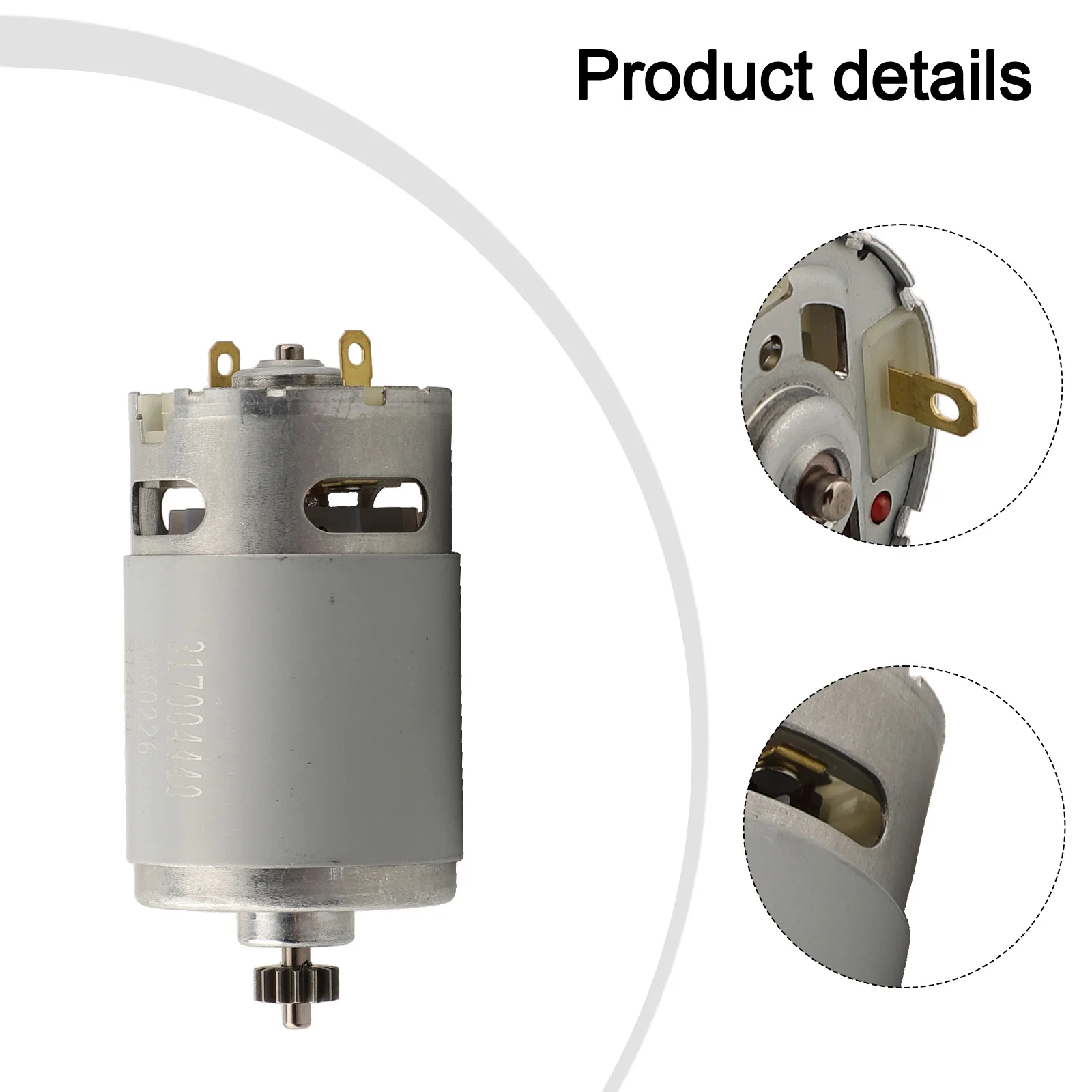 

14.4V Motor BS14.4V Drill Efficient Operation Metal Construction Part Number 317004710 Cordless Drill Motor Parts as Picture