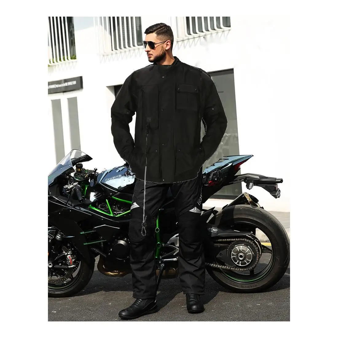 

Motorcycle & Auto Racing Jackets Waterproof Men Sportswear Breathable OEM Service Plus Size Motorcycle Airbag Jacket