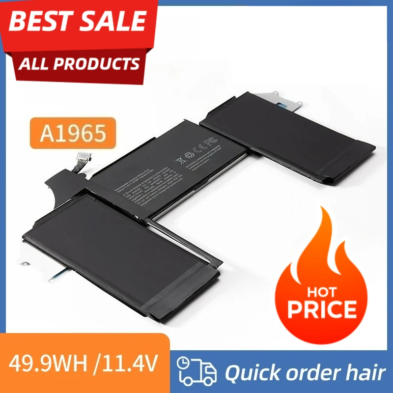 

High-Quality A1965 Battery for APPLE MacBook Air 13" A1932 2018 2019 Year,A2179 Early 2020 EMC 3184 EMC3302 020-02455 Free Tool