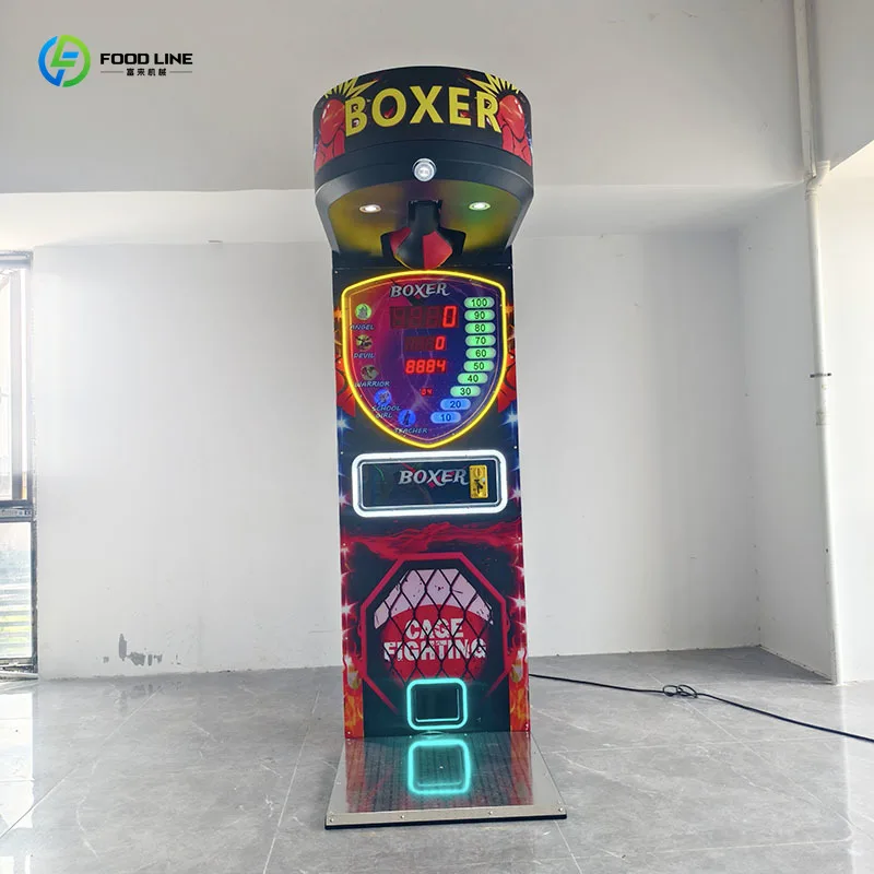 Customized Electronic Hammer Boxing Punch Game Machine Coin Operated Street Park Arcade Equipment Competitive Price For Sale