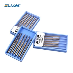 6pcs/box 25mm/28mm Dental Tungsten Carbide Burs Drill Endo-Z Polishing Surgical Bone Cutters Bit For Dental High Speed Handpiece