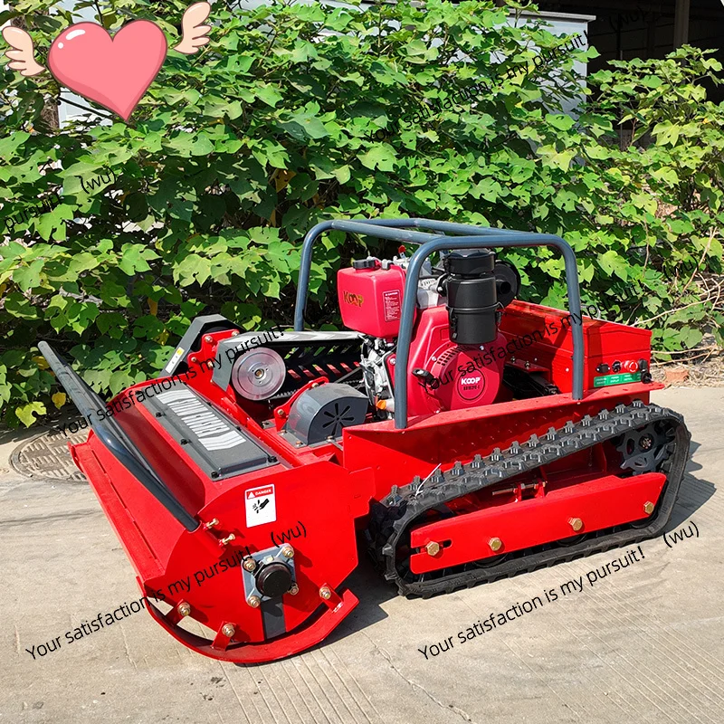 ZOCI-Custom four-stroke industrial agriculture electric lawn mower remote control flail cordless hydraulic greening