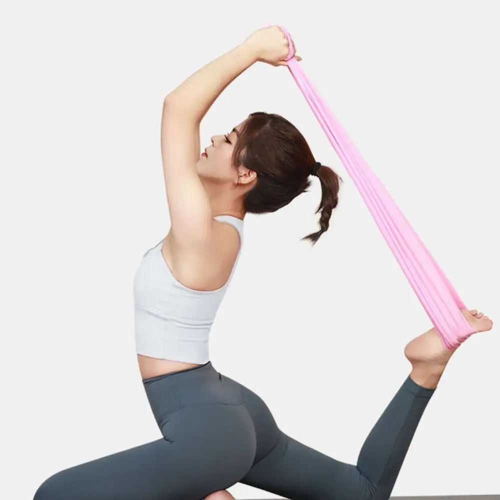 TPE Yoga Resistance Bands High Elasticity Strength Training Gym Stretch Elastic Band Anti-breakage Durable Elastic Fitness Bands