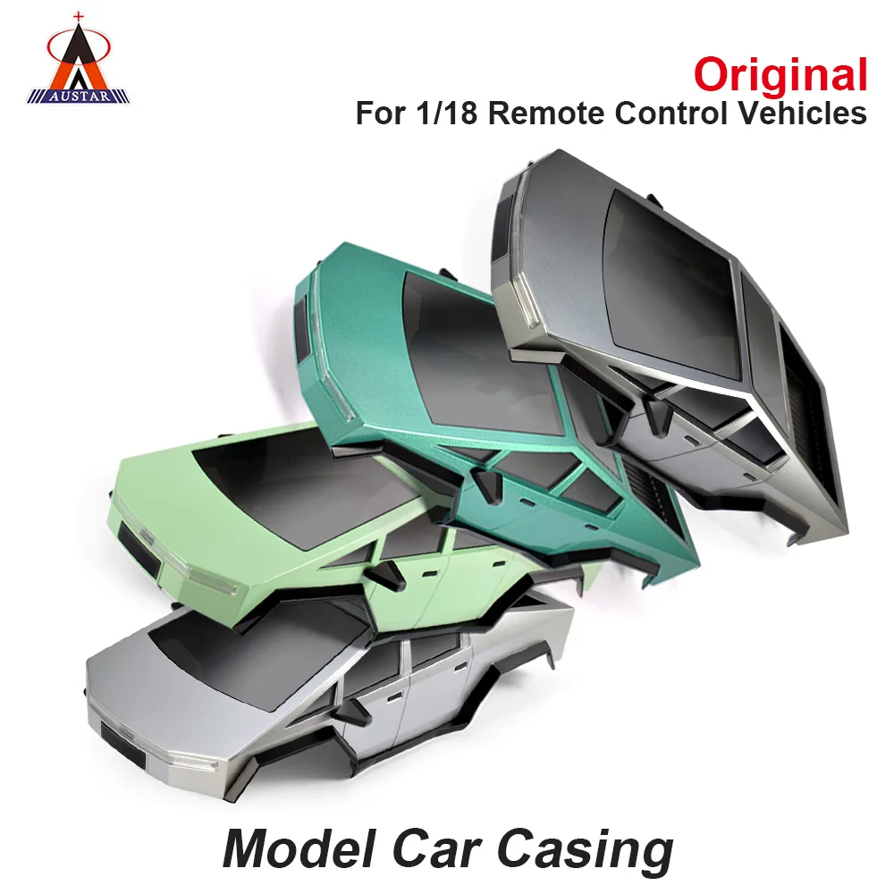 AUSTAR RC Auto Shell 1:18 Auto Behuizing Simulatie Hard Body Pickup Body Shell Voor 1/18 RC Crawler Auto Originele Upgrade onderdelen