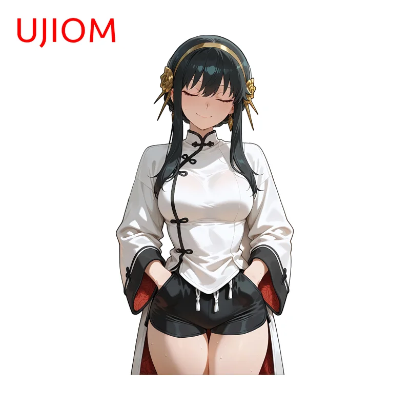 UJIOM Yor Forger Exquisite Girl Wall Sticker Elegant Attractive Occlusion Scratch Graphics Decal Murals Decoration Accessories