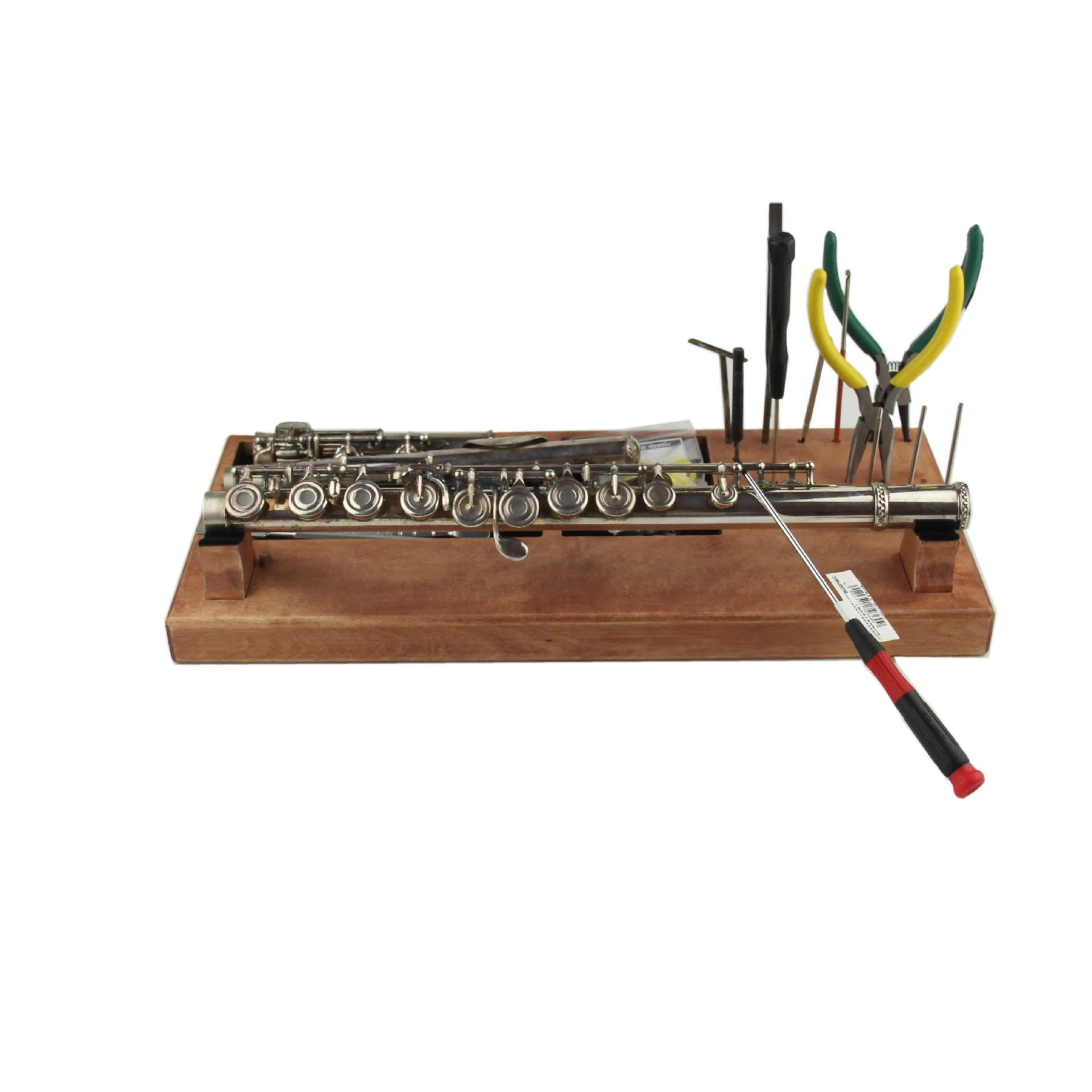 Professional Woodwind Instrument Repair Work Tray For Flute Clarinet Maintenance Screw Pad Storage Workbench Tool