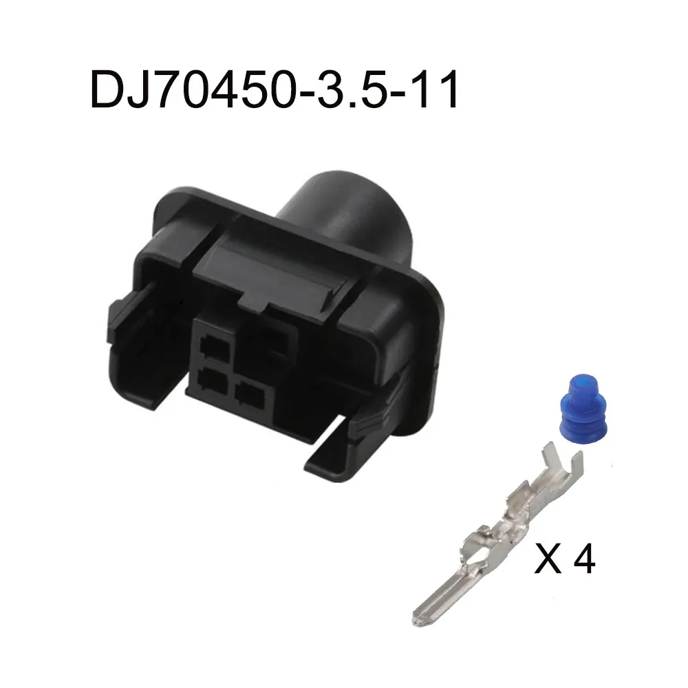 Imagem -02 - Conector Automático Impermeável com Selo Terminal Plugue Automotivo Soquete Masculino da Família Pinos Dj704503.511 21 100set