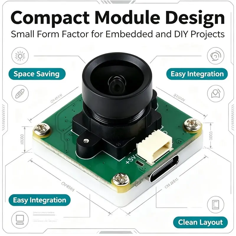 New Design~ AI Camera 4MP OV4689 Camera Robotics Lens Iot Projects Lens