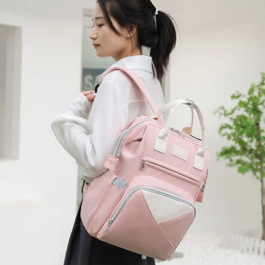 

Baby Stroller Hanging Backpack Fashionable Mommy Backpack Portable Backpack Large Capacity Multifunctional Baby Diaper Bag