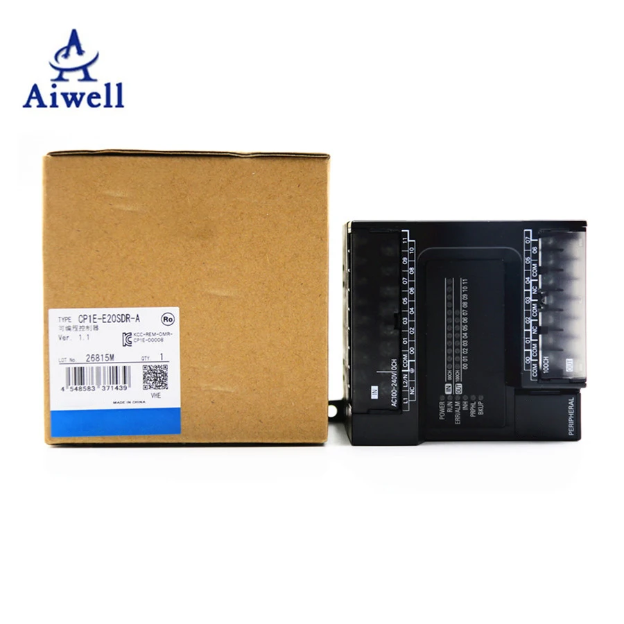 

Original New Sysmac CP1E Series Control PLC CP1E-E20SDR-A