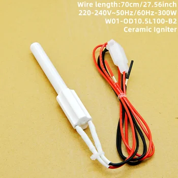 220V 300W เซรามิคเม็ด Igniter เซรามิค Igniter เครื่องทําความร้อนเตาไม้เม็ดการใช้ชีวภาพจุดระเบิด
