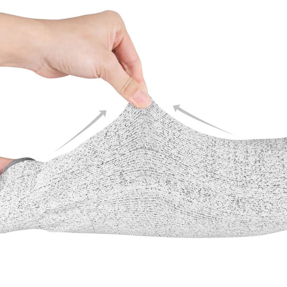 

1Pair Cut Resistant Arm Sleeves Size Xl Thumb Hole Protective Garden Arm Sleeve Guard for Men Women Safe Comfortable Guard