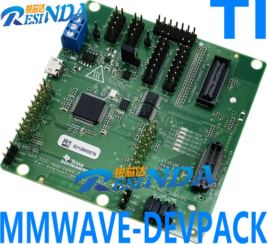 MMWAVE-DEVPACK 1243BOOST 1443 1642 TSW1400EVM millimeter wave radar TI