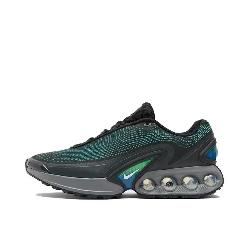 Nike Air Max Dn Comfortable, Versatile, Non Slip, Wear-resistant Casual Running Shoes for Men Rage Green Black Blue