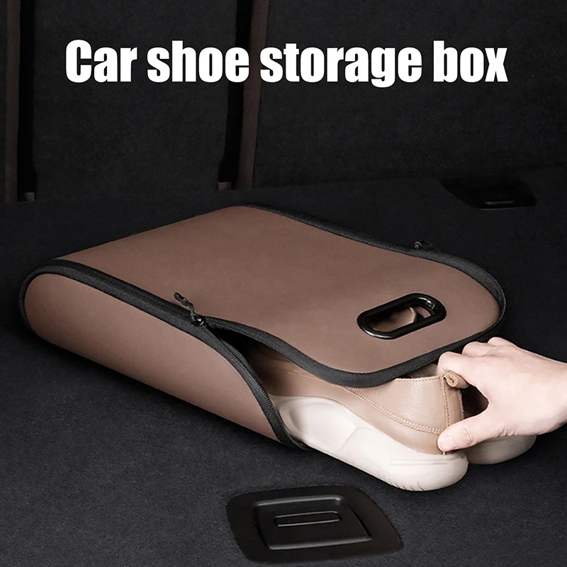 

New Car Shoe Box For Storing Shoes In The Car, Special Trunk Storage For Car Supplies, Anti-dirt And Wear-resistant