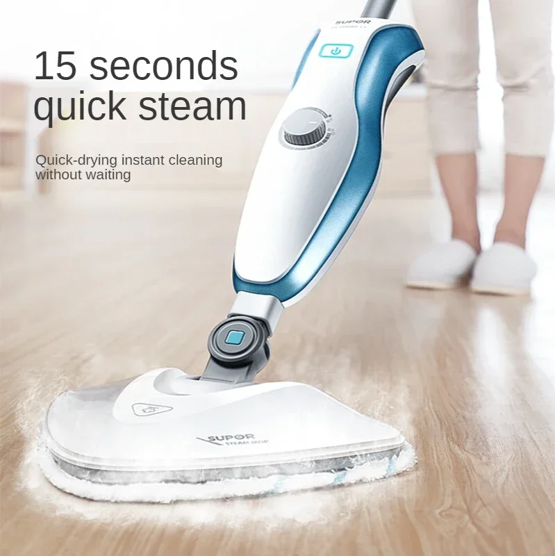 Supor Steam Mop Reinigingsmachine Hoge Temperatuur Floor Wasmachine Huishoudelijke Multifunctionele Stoomreiniger 220V