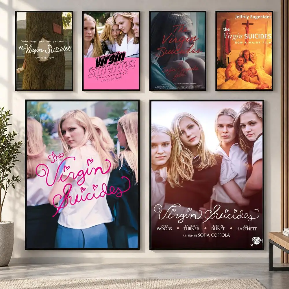 Movie The Virgin Suicides Poster HD art sticky wall waterproof home living room bedroom bar aesthetic decoration