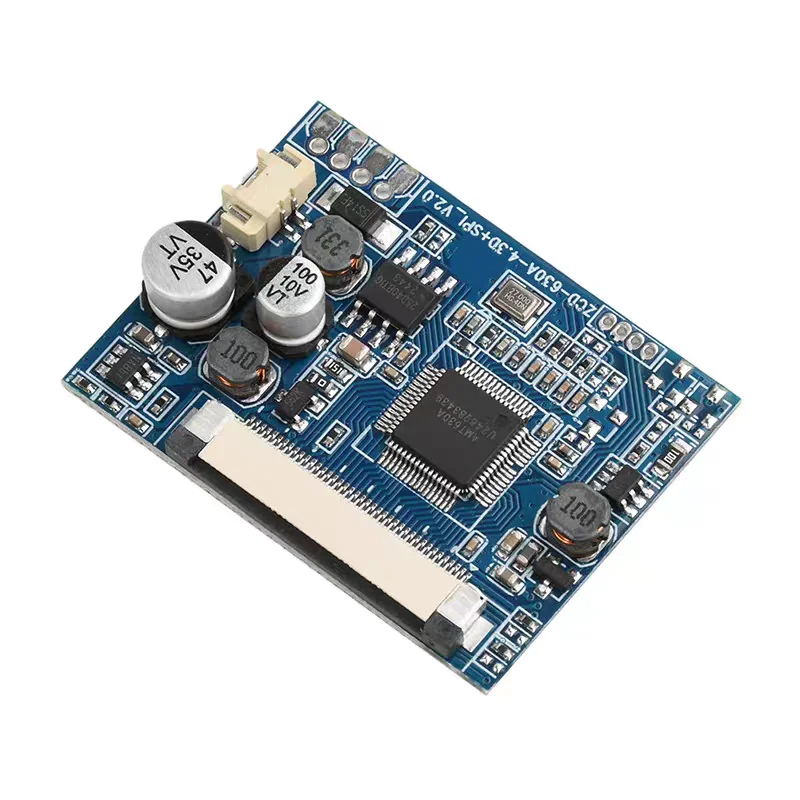 GJD 4.3 Inch LCD Display Driver Module Kit for Car Audio Visual Digital Photo Frame 12-24V DC Power 480x272/800x480 Resolution