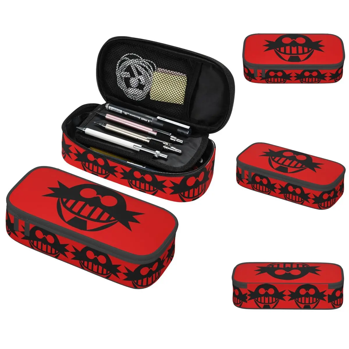 

Eggman Logo Pencil Case for Boys Girls School Pen Box Pencil Bag Stationery Supplies Pen Holder Bag