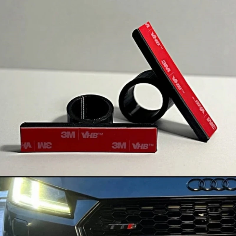 حامل مقاطع لوحة أرقام السيارة القابلة للإزالة لملحقات حماية لوحة ترخيص السيارة الخارجية لشوايات أودي العسل #2