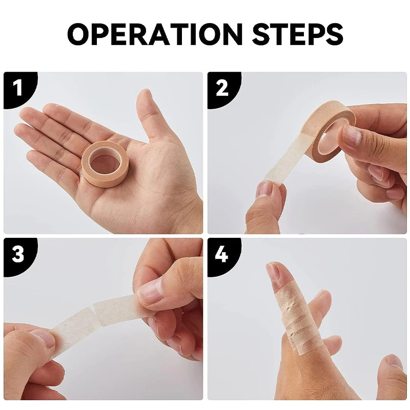 เทปติดตาสองชั้นแบบธรรมชาติ 1 ม้วน แบบมองไม่เห็น ติดด้านเดียว ยกกระชับเปลือกตา อุปกรณ์แต่งหน้าเพื่อความงาม