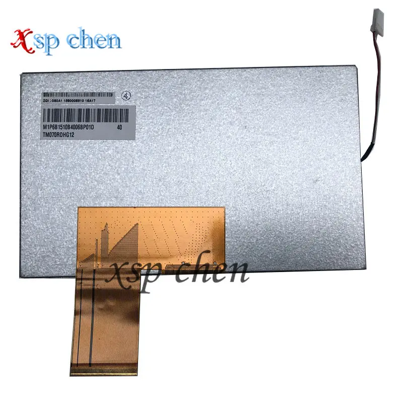New 7 Inch TM070RDH12 TM070RDHG12 LCD Panel With 4-Line 164*99 Touch Screen Digitizer Glass Sensor