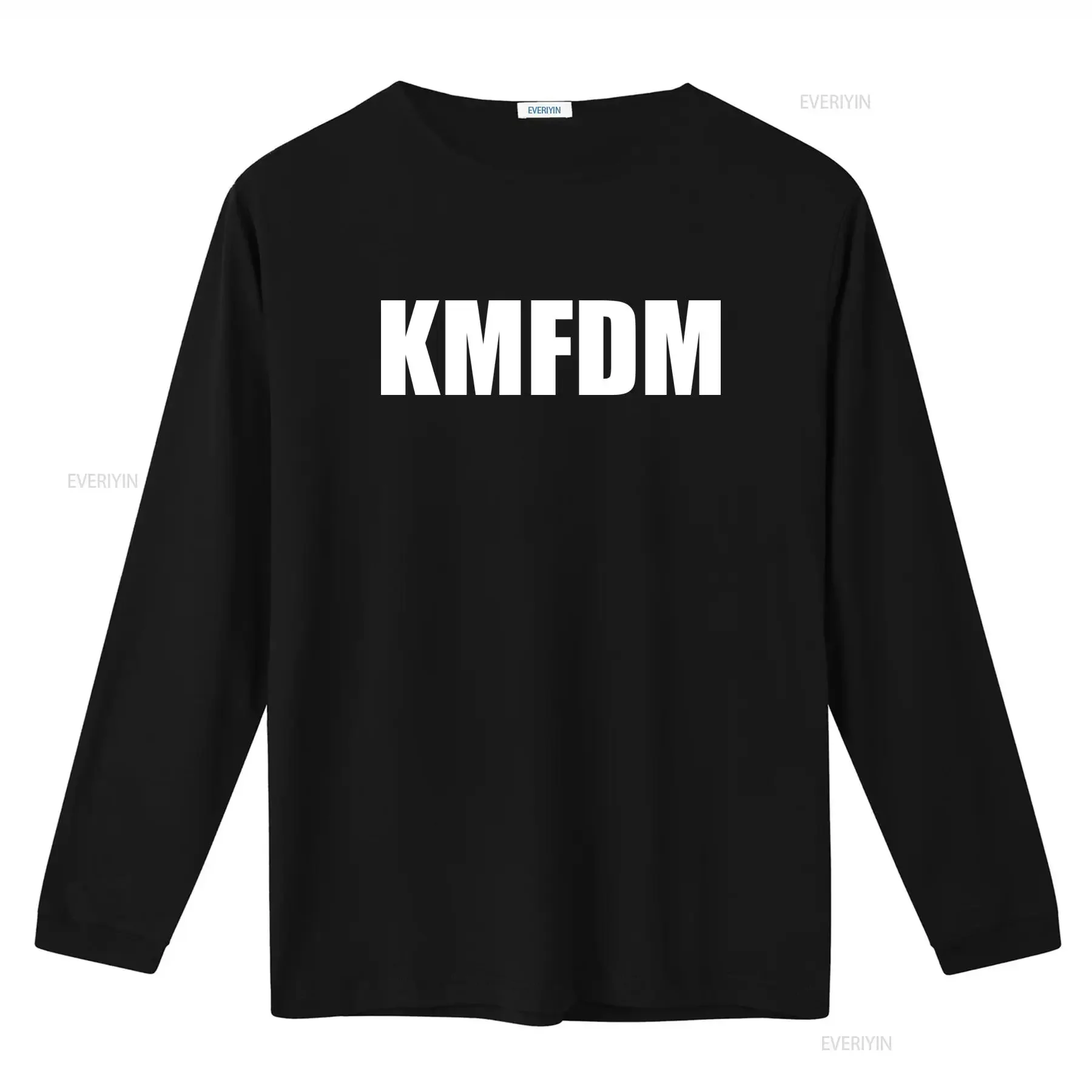 KMFDM T SHIRT Available in All Sizes S M L XL XXL Black and White vintage Washed Soft designer clothes streetwear Comfortable
