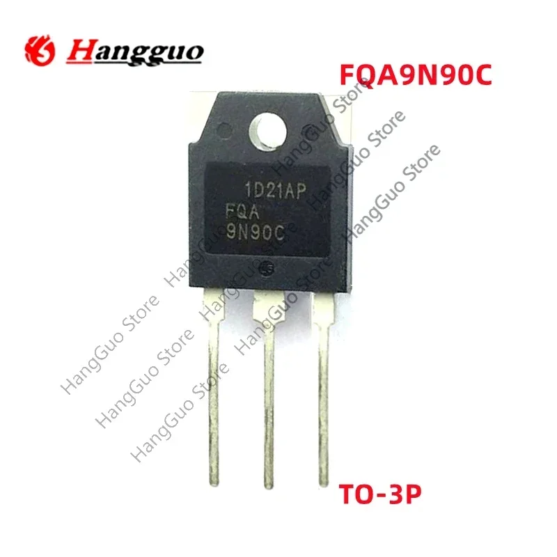 10PCS/Lot   Brand   new   original   FQA9N90C 9N90C TO-3P N -channel FET MOS pipe welder common 9A 900V