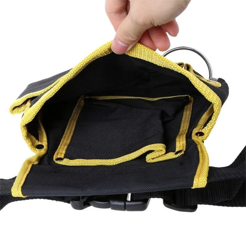 Oxford Cloth Multi-functional Electrician Tools Bag Waist Pouch Belt Storage Holder Organizer