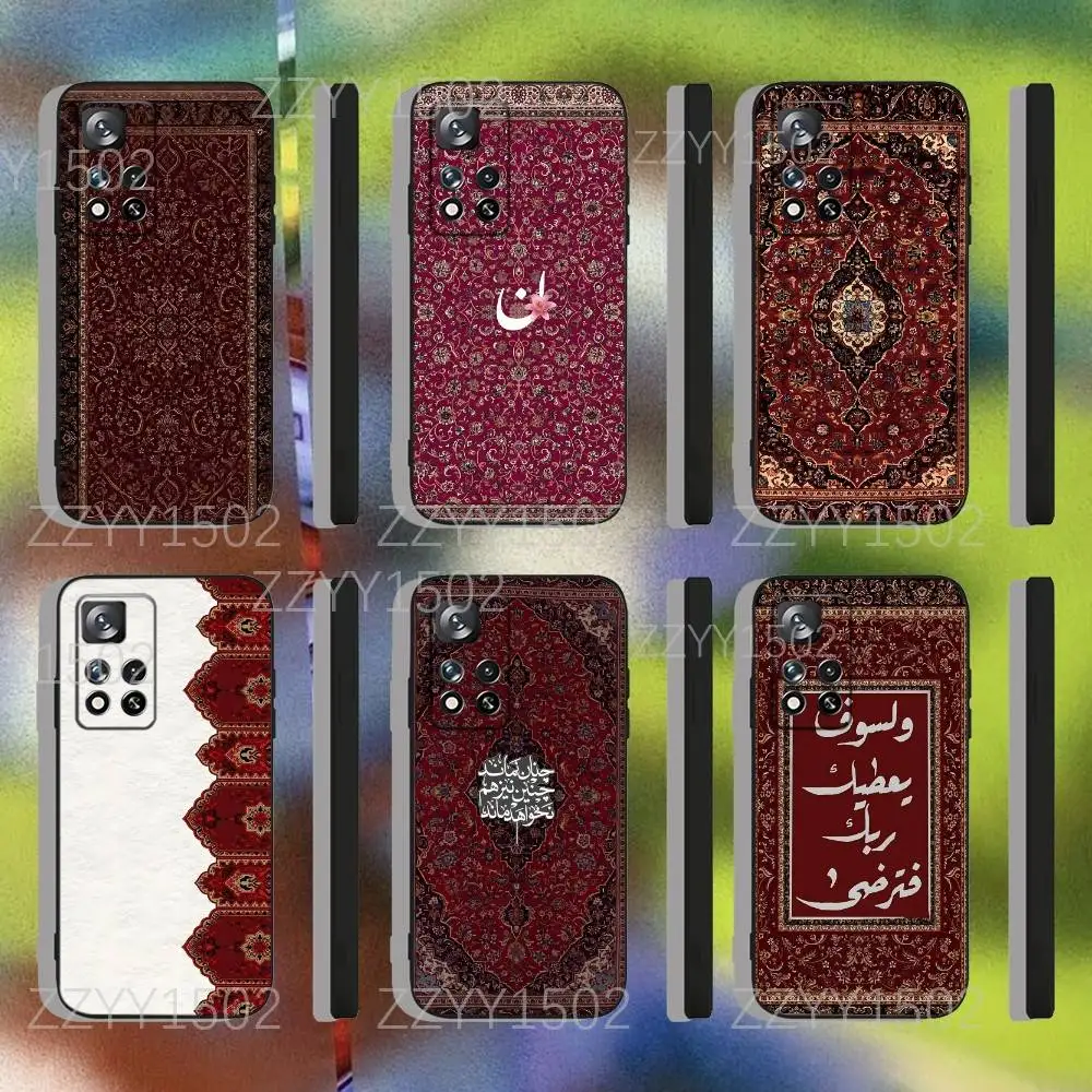 

Persian Carpet Phone Case For Samsung S25,S24,Ultra,S20,S30,Plus,S22,S23,Ultra,Plus,5G Soft Black