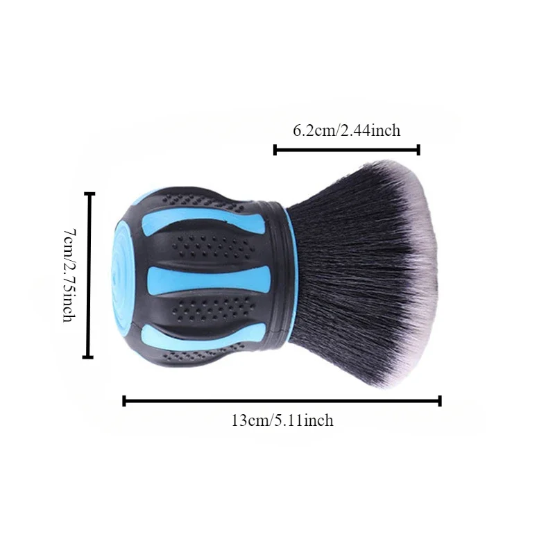 13*7cm1pc spherical cleaning brush details soft fine hair brush interior car cleaning fine washing beauty tool Brushes