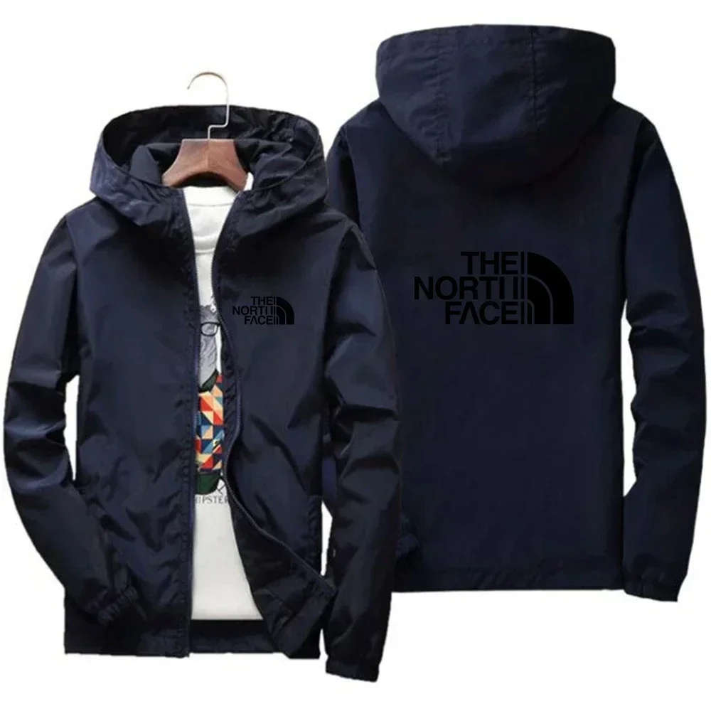 2025, herenmode, winddicht jack met rits en capuchon, casual buitensportkleding voor streetwear, hardlopen en dagelijks comfortabel gebruik