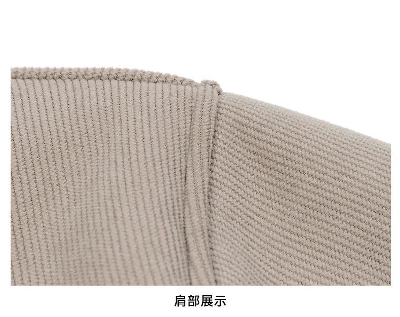 Heavy Chunky High Pit Chunky Strip Vintage Cord Langarmshirt Herren Herbst Winter Baumwolle Cargo Shirt Jacke – Detail 16
