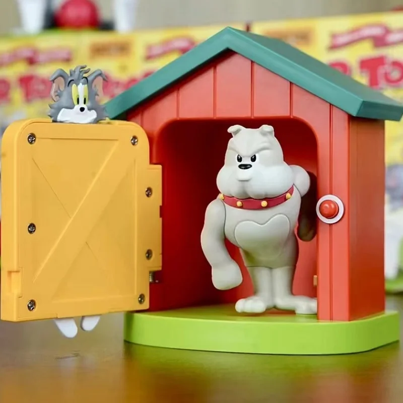 Nieuwe Anime 52 speelgoed Tom En Jerry Figuur Arme Tom Serie Blind Box 2024 Nieuwe Tom En Jerry Mystery Box Kamer decoratie Verjaardagscadeau