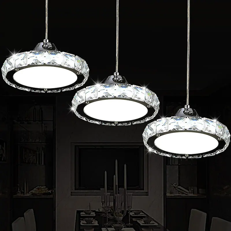 

Nordic Minimalist Chandelier Creative Crystal lamp Bedroom Living Room Restaurant Study Lights Hotel Cafe LED Lightings Fixtures