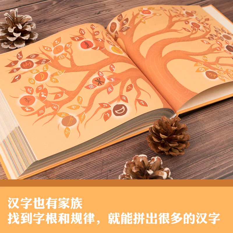 Chinese Characters Are puzzle Learn Chinese Book Early Childhood Education Baby Enlightenment Book