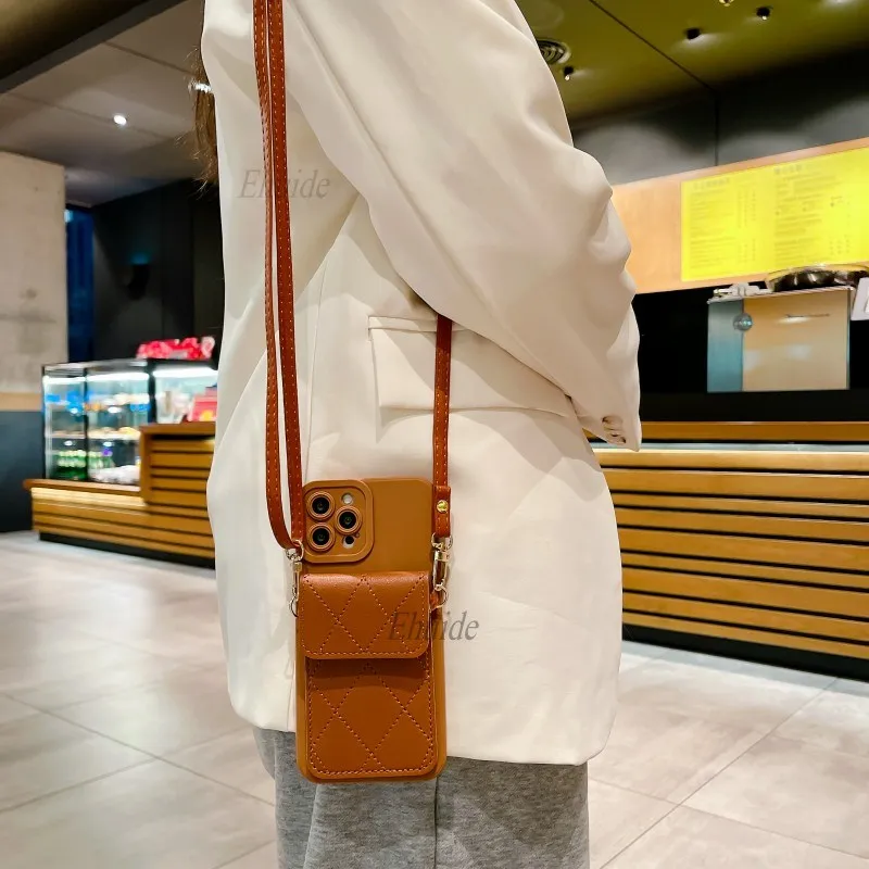 Brieftaschen-Schutzhülle mit Trageriemen für Samsung Galaxy A17 A37 A57 A56 A54 A55 A35 A36 A16 A34 A27 A15 Crossbody Lanyard Hals-Lederhülle – Detail 15