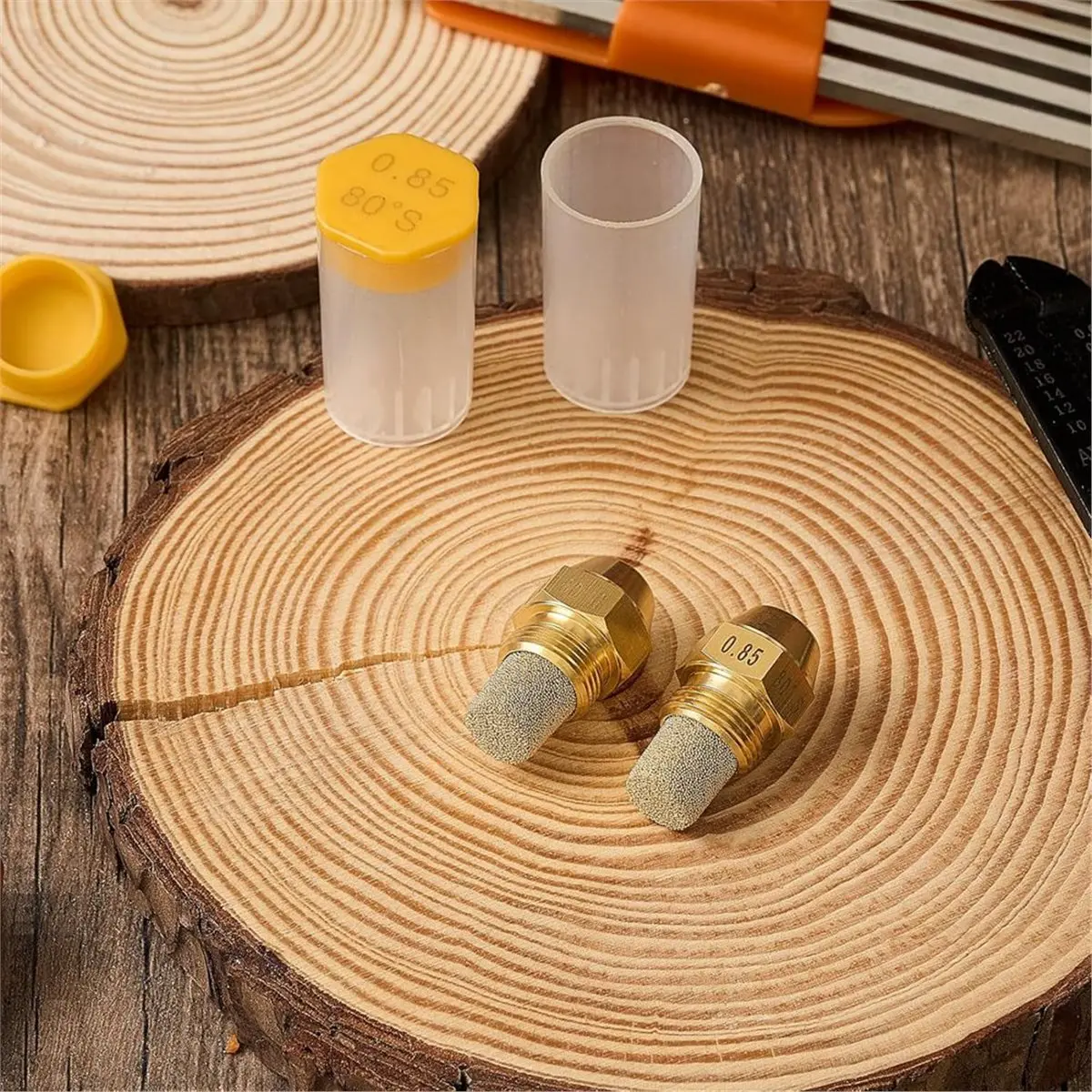 2 Pcs Solid Oil Bur…